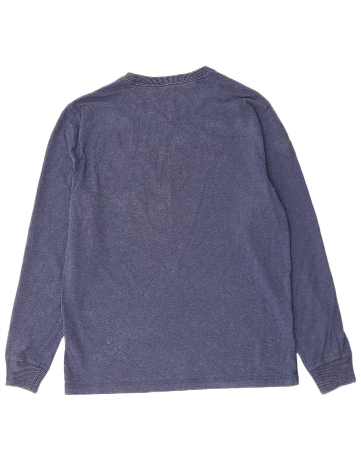 TOMMY HILFIGER Herre New York Grafisk Top Langærmet Medium Navy Blue