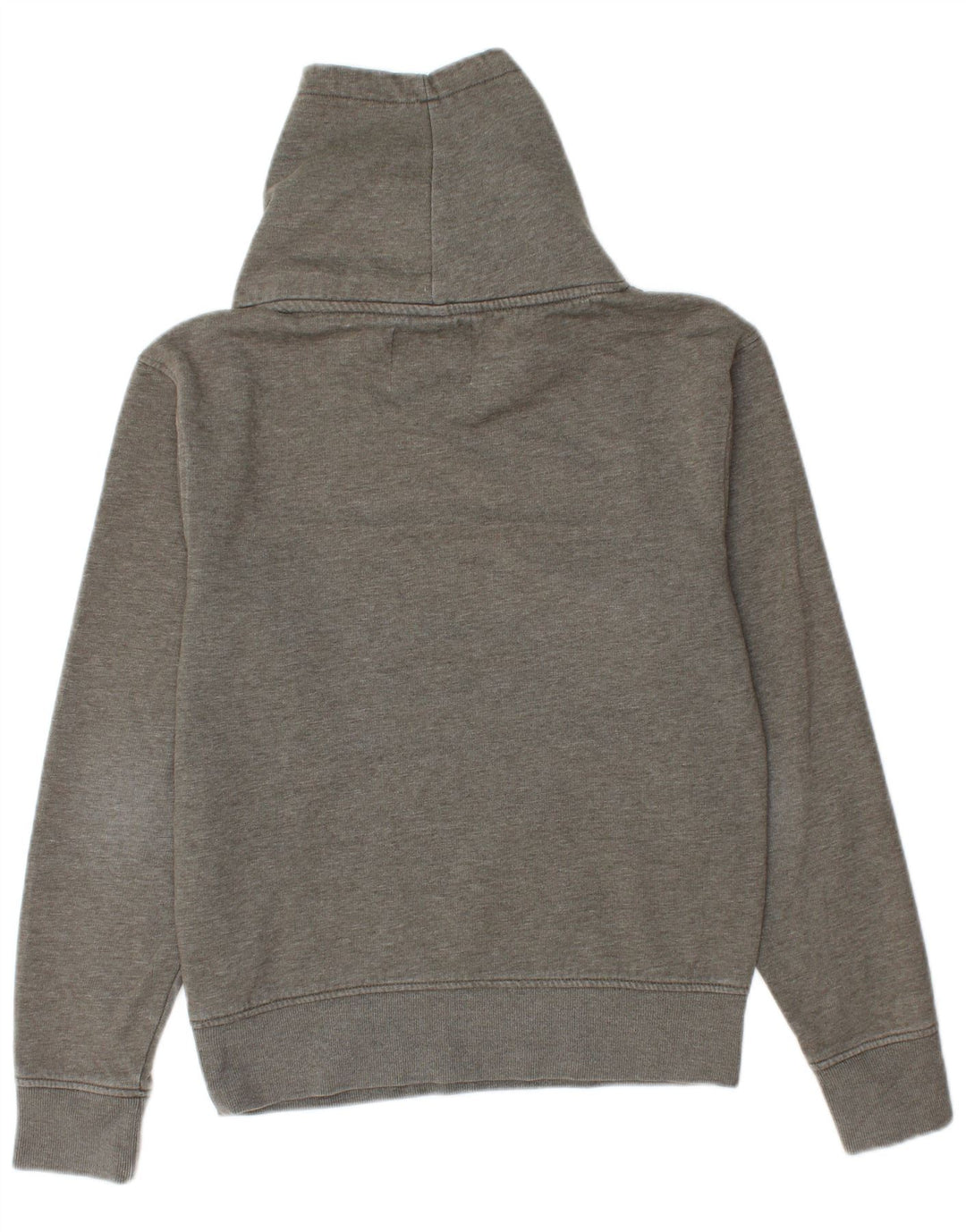 Jack & Jones grafisk sweatshirt til mænd, lille grå flækket bomuld