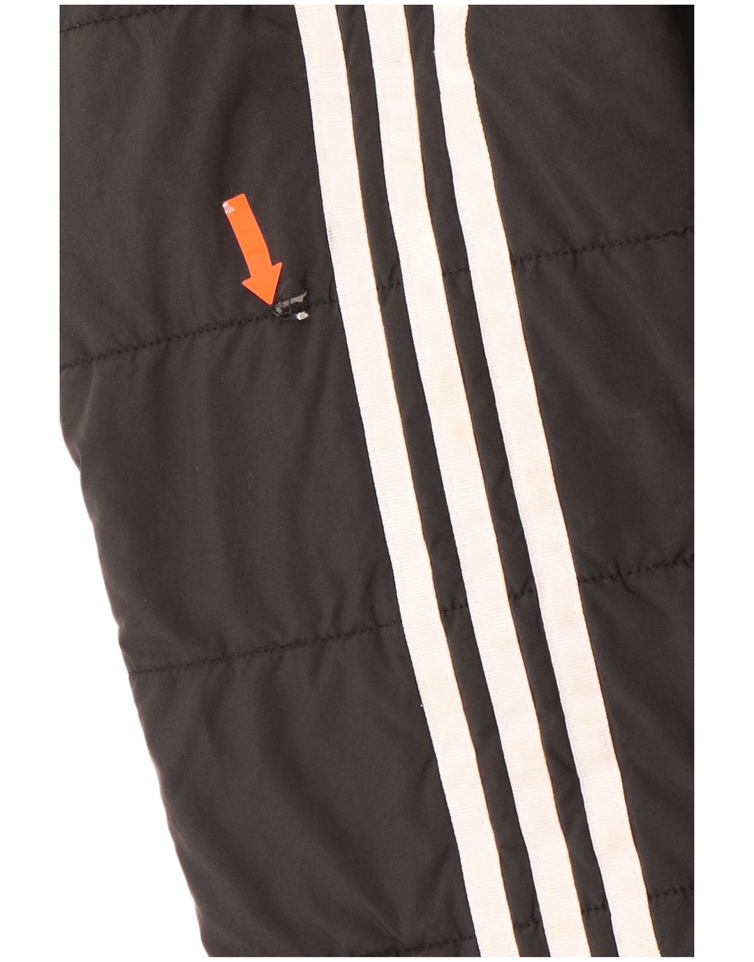 ADIDAS hættejakke til drenge 7-8 år sort polyester