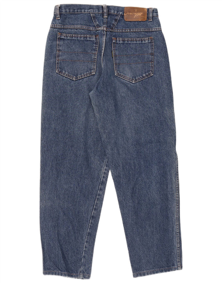 Trussardi koniske jeans til kvinder W30 L29 Blå