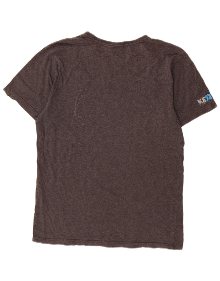Quiksilver Herre Slim T-Shirt Top Medium Grå