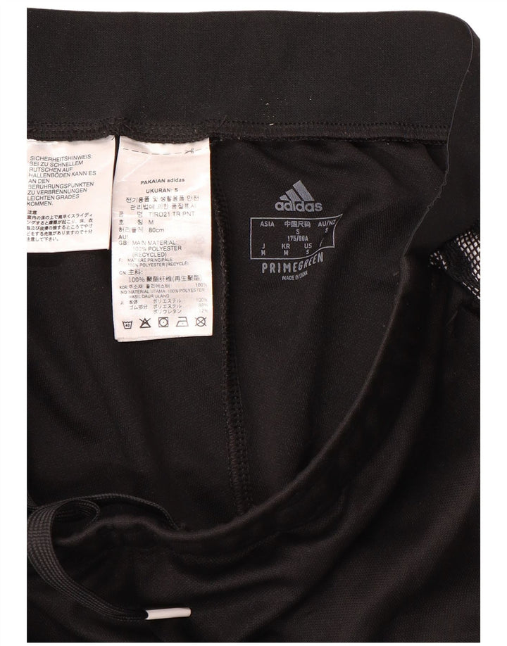 Adidas Aeroready træningsdragtsbukser til kvinder UK 14 Medium Black Polyester