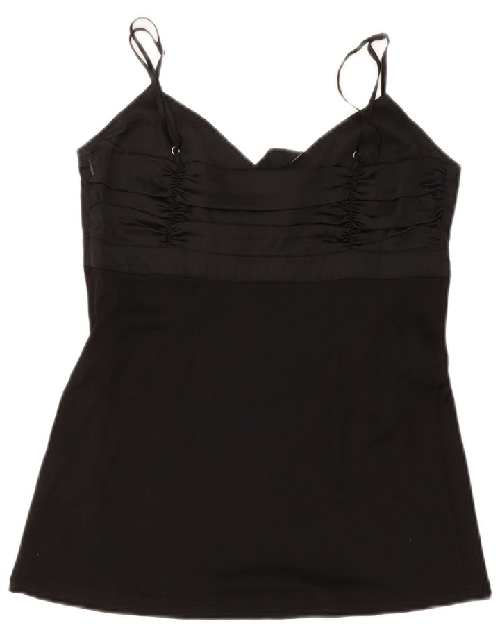 Max & Co. Dame Crop Cami Top UK 12 Medium Sort Silke