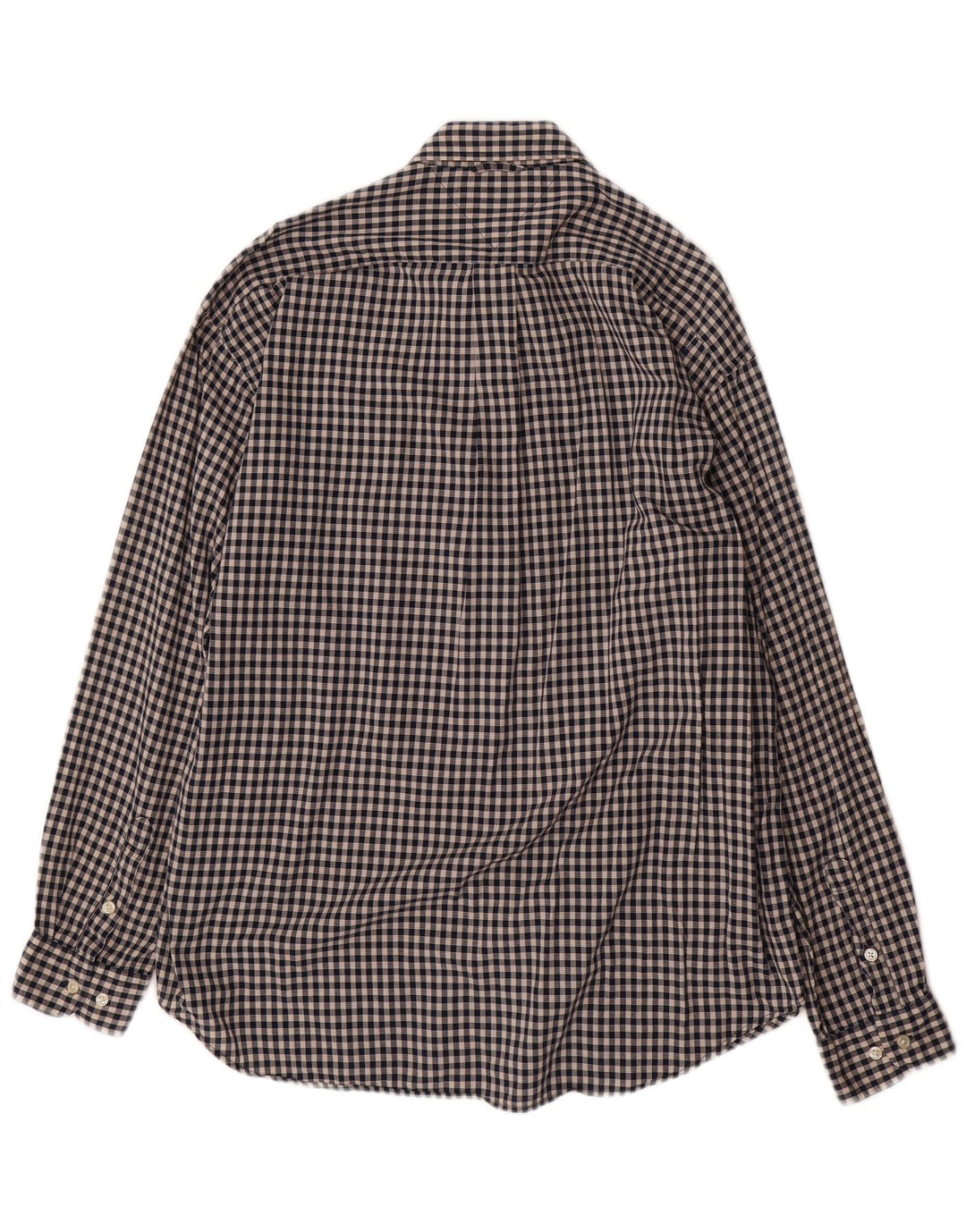 TOMMY HILFIGER Herreskjorte XL sort ternet bomuld