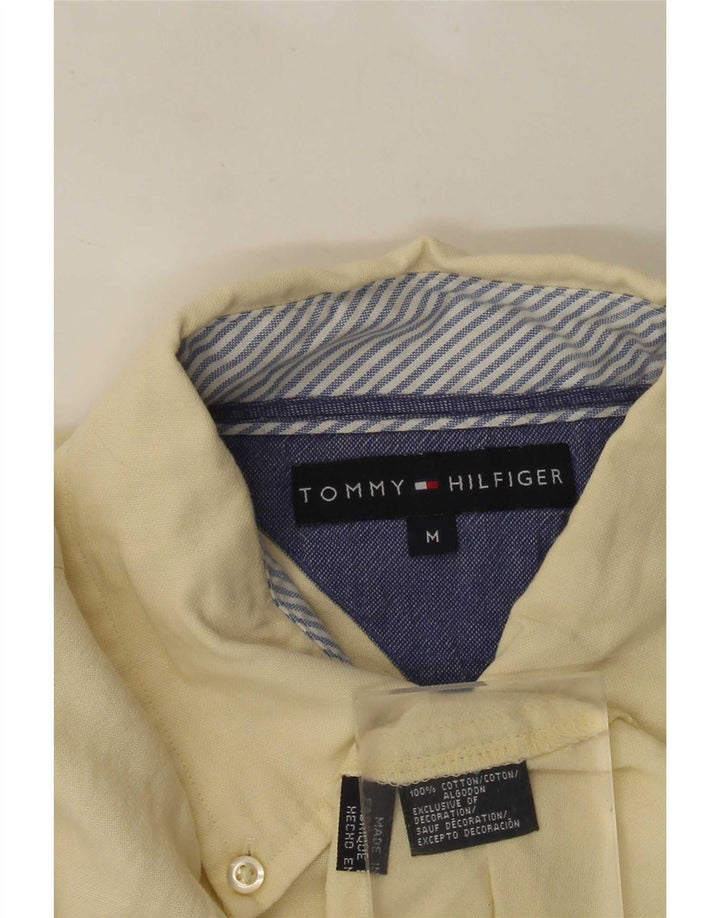 Tommy Hilfiger Herreskjorte Medium Gul Bomuld