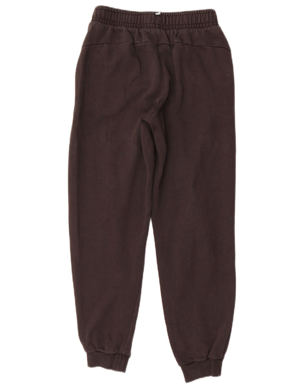 PUMA Træningsdragt til drenge Bukser Joggers 13-14 år Sort bomuld