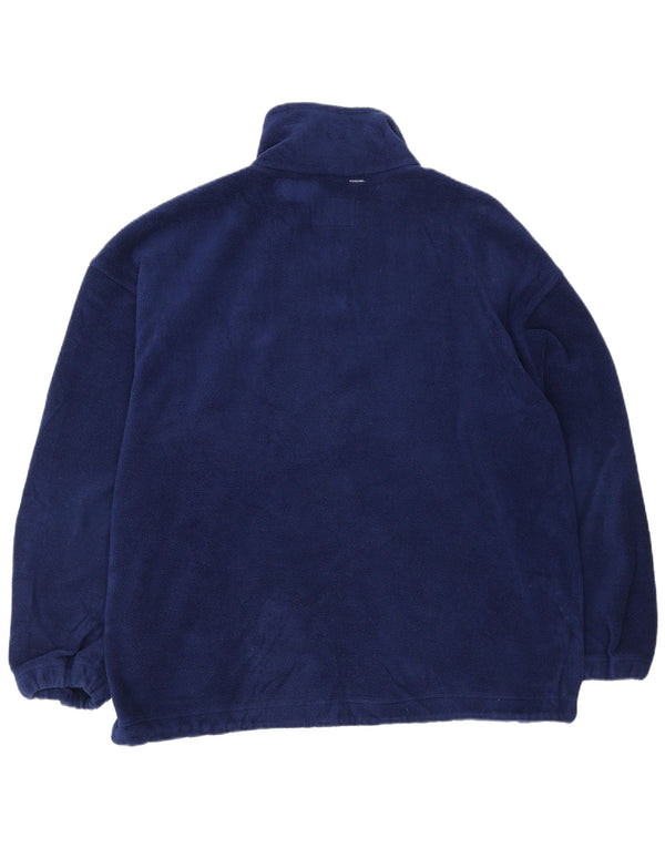 Cape Horn Mens Fleece Jacket UK 44 2XL Navy Blue
