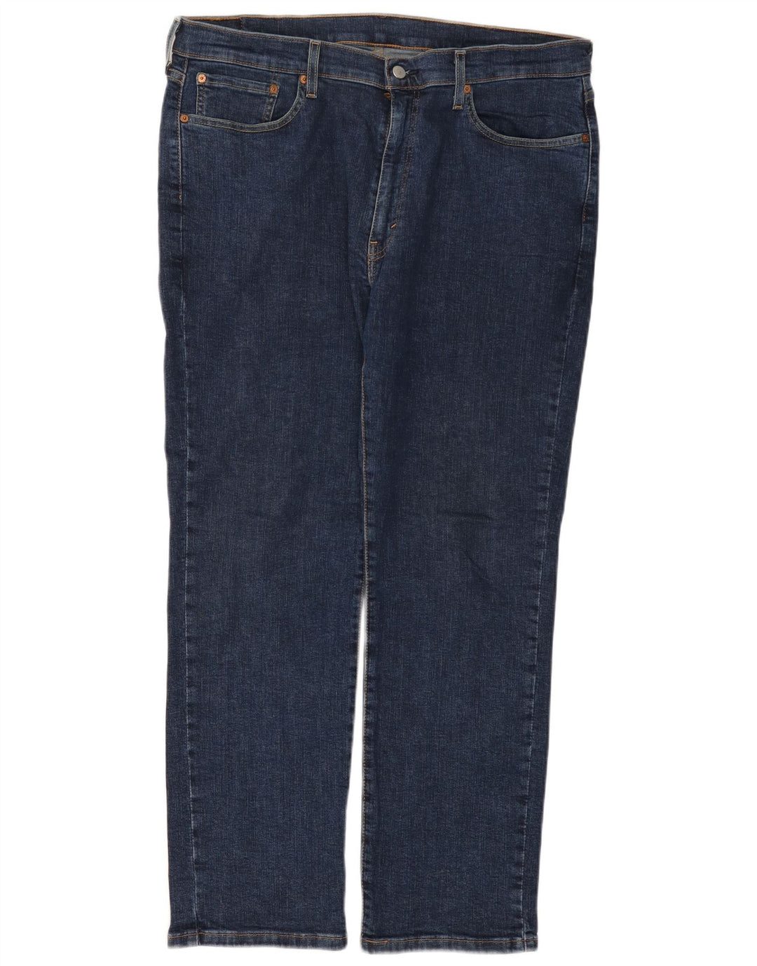 Levi's Straight Jeans til mænd W38 L30 blå bomuld