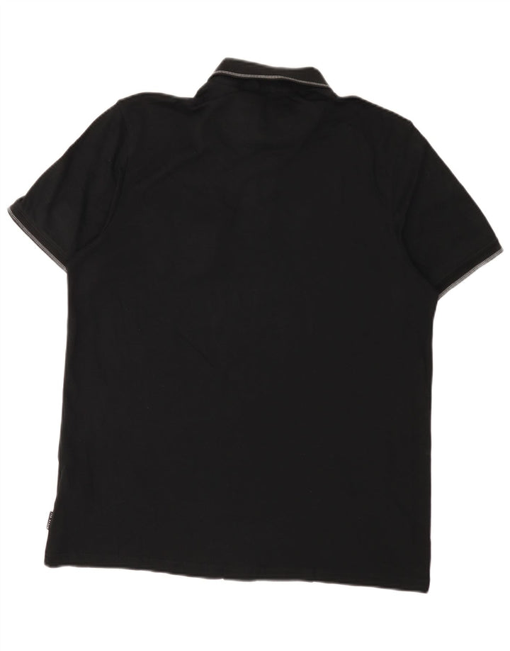Ted Baker herre poloshirt størrelse 3 Medium Sort bomuld