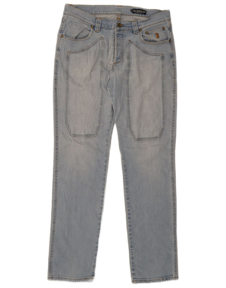 Jeckerson Straight Jeans til mænd W36 L32 blå bomuld