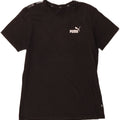 PUMA Mens T-Shirt Top Medium Black Cotton Vintage Puma and Second-Hand Puma from Messina Hembry 