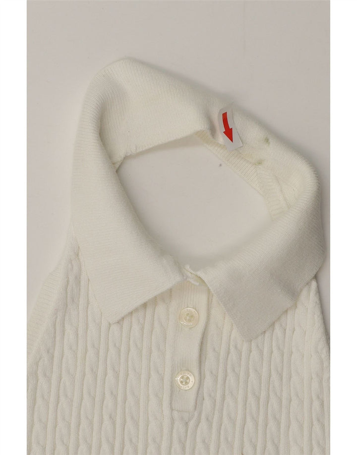 Ralph Lauren Dame Halter Top UK 4 XS Hvid