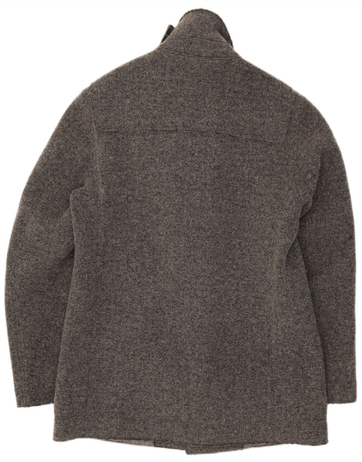 Fred Perry Strik Duffle Jacket UK 40 Stor Grå Uld