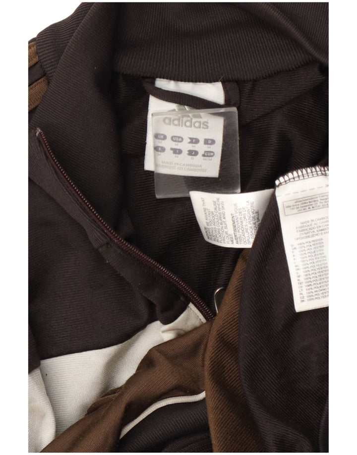 Adidas Træningsdragt til mænd Topjakke Medium Brun Colourblock Polyester
