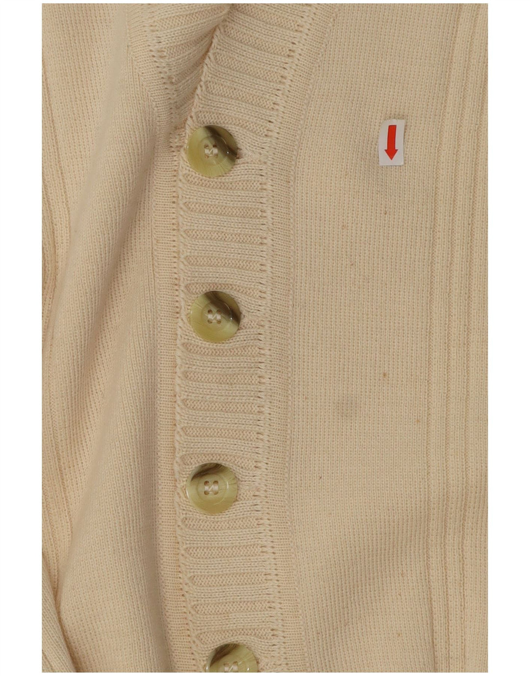 Wubken Dame Cardigan Sweater EU 48 2XL Off White Polyacryl