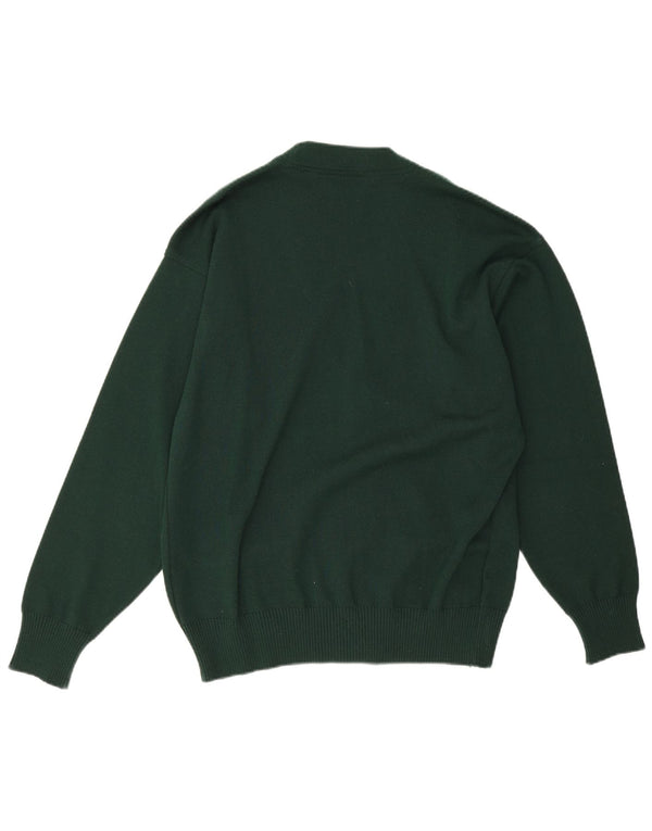 Paul & Shark Herre Yachting Cardigan Sweater Medium Grøn Uld