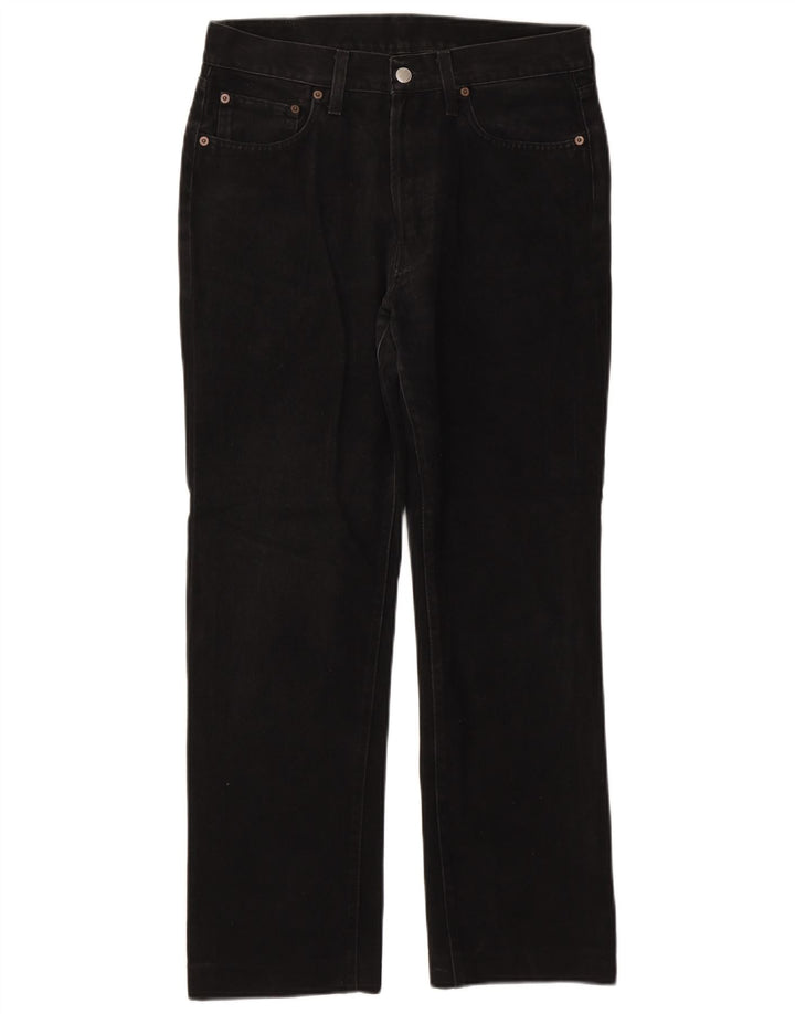 Replay Herre Straight Jeans W34 L28 Sort Bomuld