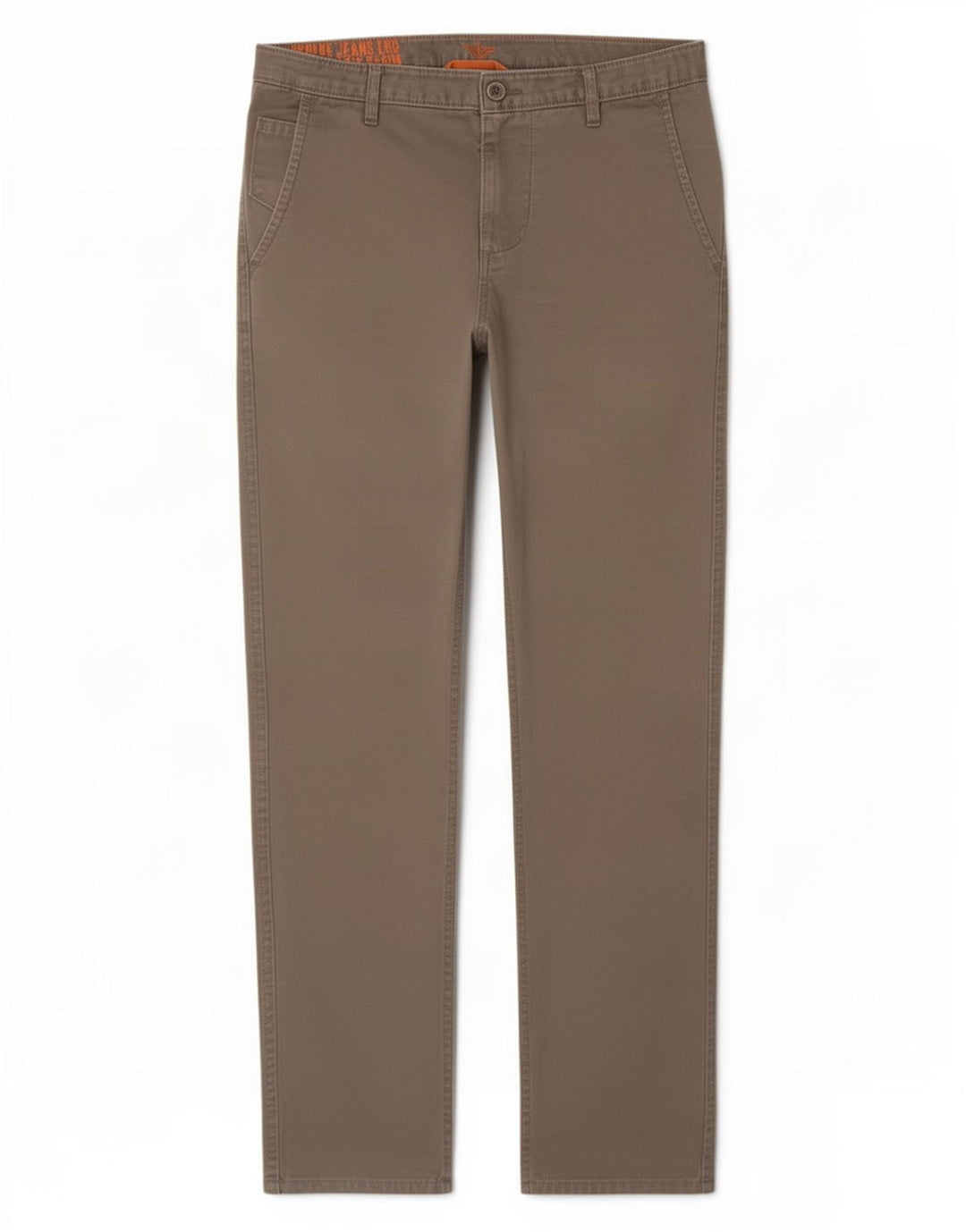 Dockers Herre Alpha Slim Jeans W34 L34 Brun Bomuld