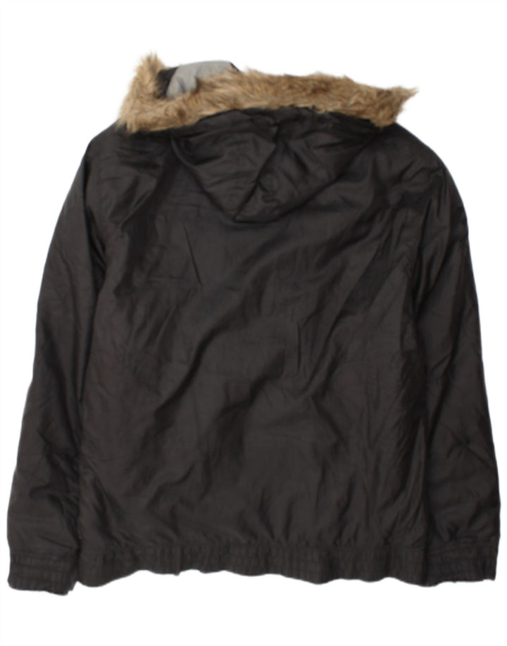 Puma Herre Hooded Utility Jacket UK 44 2XL Sort