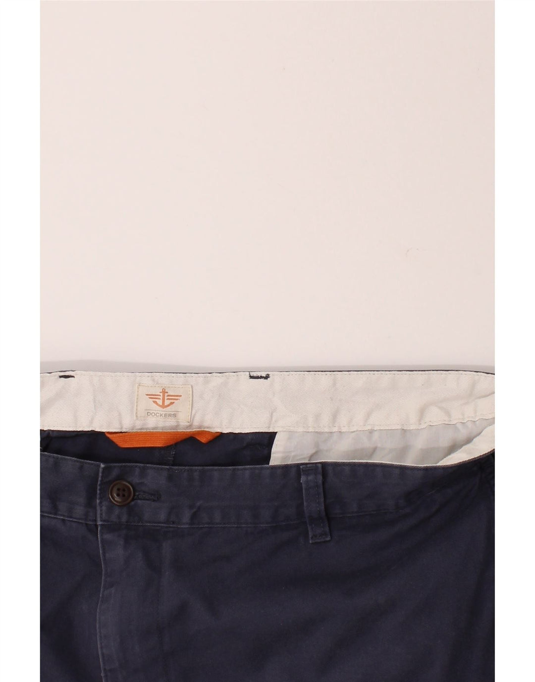 DOCKERS Mens Chino Shorts W42 2XL Navy Blue Cotton Vintage Dockers and Second-Hand Dockers from Messina Hembry 