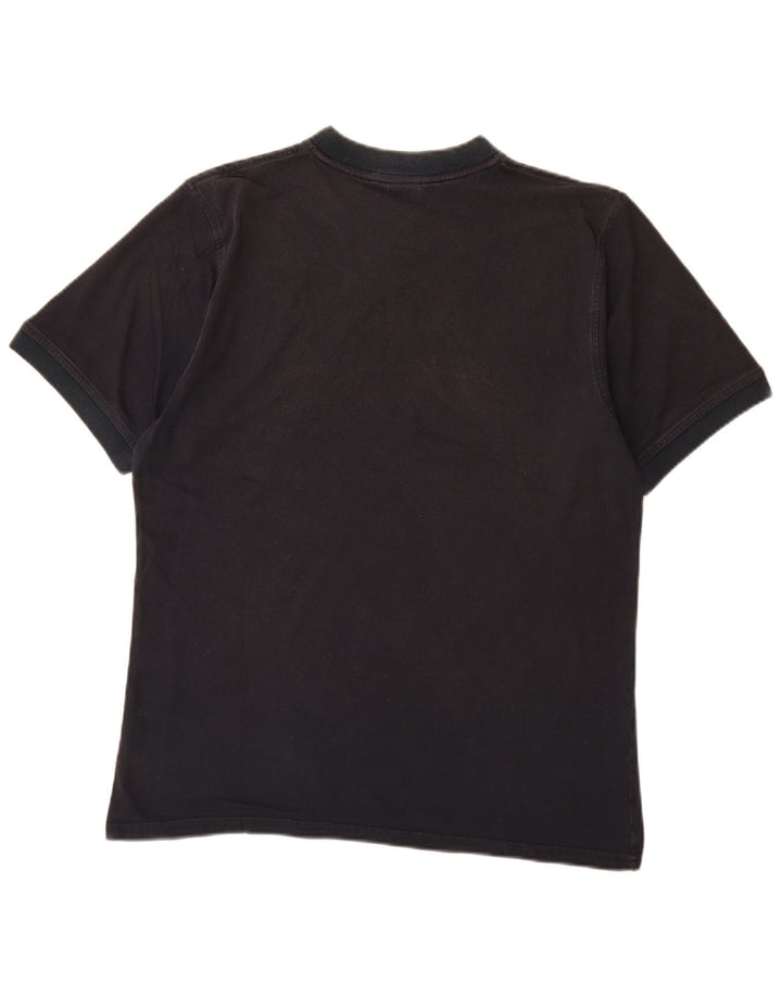 NIKE T-shirt top til mænd UK 42/44 Stor marineblå bomuld