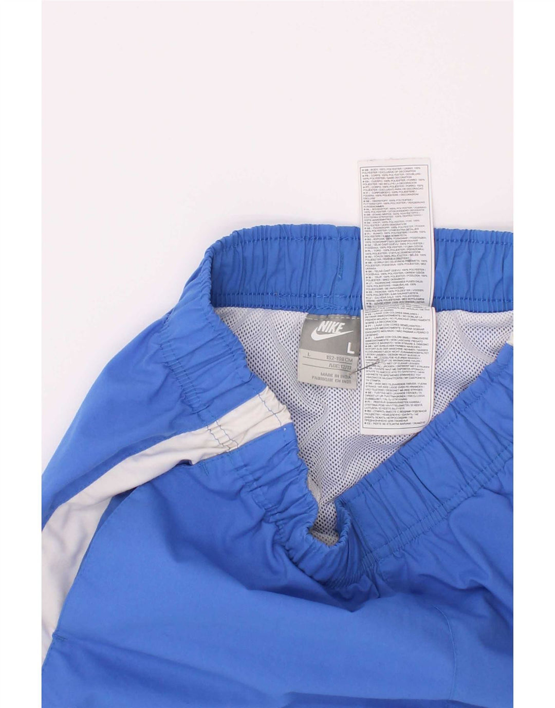 Nike Boys Sports Shorts 12-13 år Large Blue Colourblock