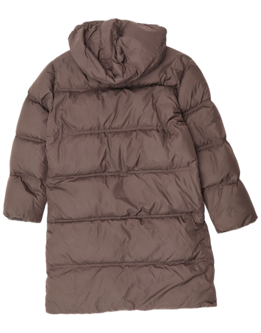 Fila Dame Hætte Polstret Frakke IT 44 Medium Grå Nylon