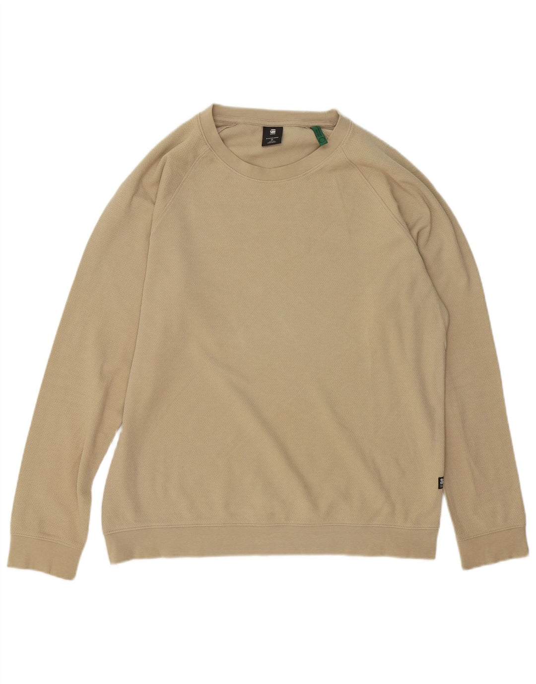 G-STAR Sweatshirt til mænd Medium Beige Bomuld