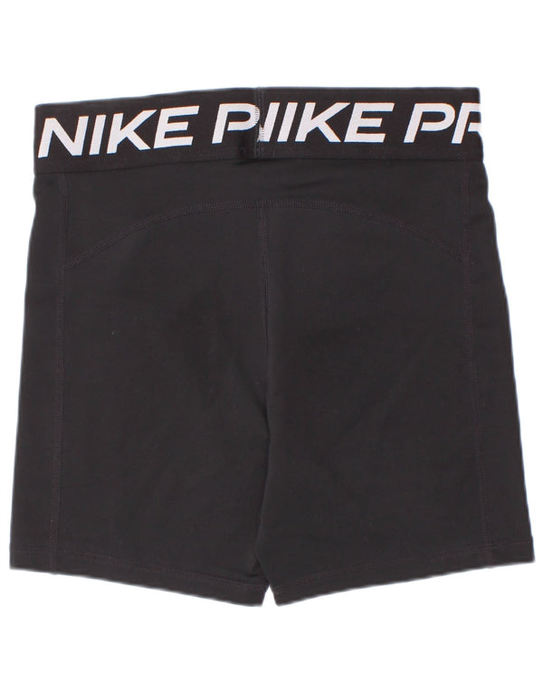 Nike piger Dri Fit grafiske sportsshorts 13-14 år XL Sort