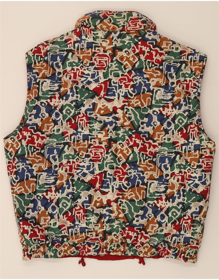 VINTAGE Mens Reversible Gilet UK 44 2XL Red Vintage Vintage and Second-Hand Vintage from Messina Hembry 
