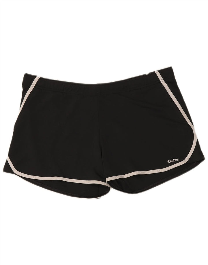 REEBOK Sportshorts til mænd, store sorte polyester