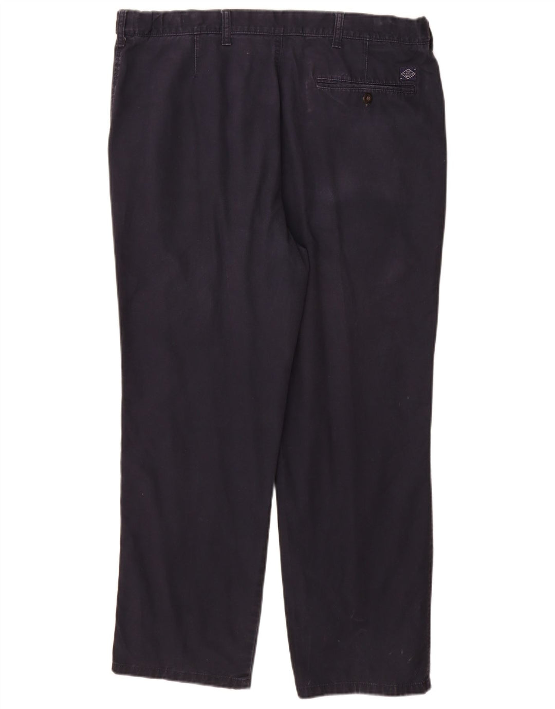 Marks & Spencer Herre Lige Regular Chino Bukser W38 L29 Navy Blue