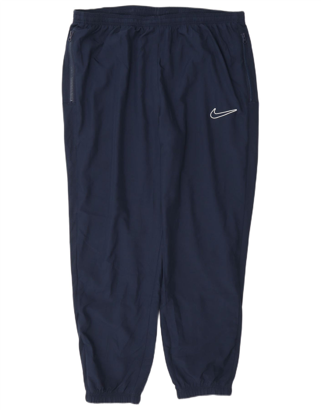 Nike Herre Dri Fit træningsdragt Bukser Joggers XL Navy Blue Polyester