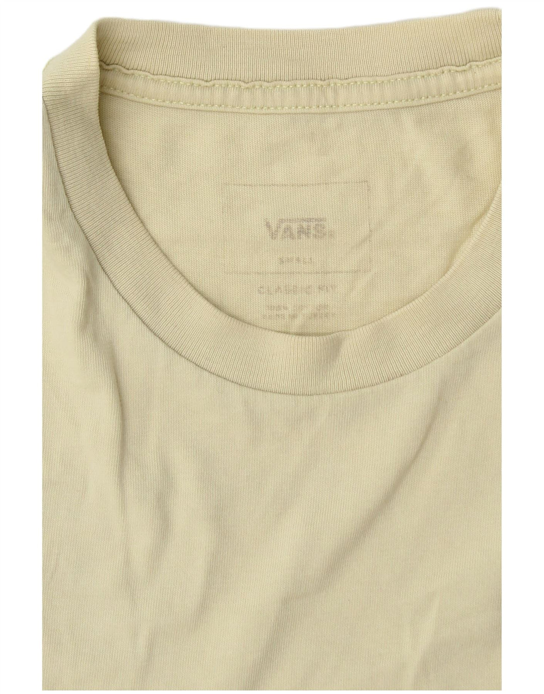 Vans Herre Classic Fit Grafisk T-Shirt Top Lille Gul