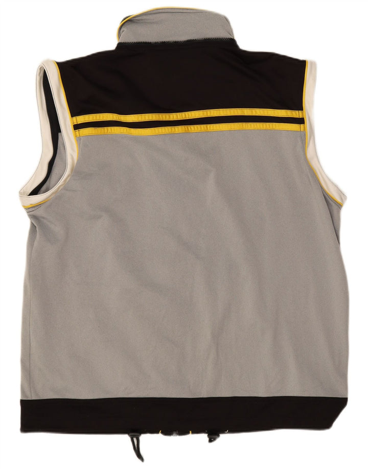 Fila Herre Ærmeløs træningsdragt Topjakke Stor Grå Colourblock Polyester