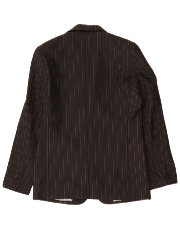 Marks & Spencer Boys Autograph Blazer Jakke 12-13 år Grå nålestribet