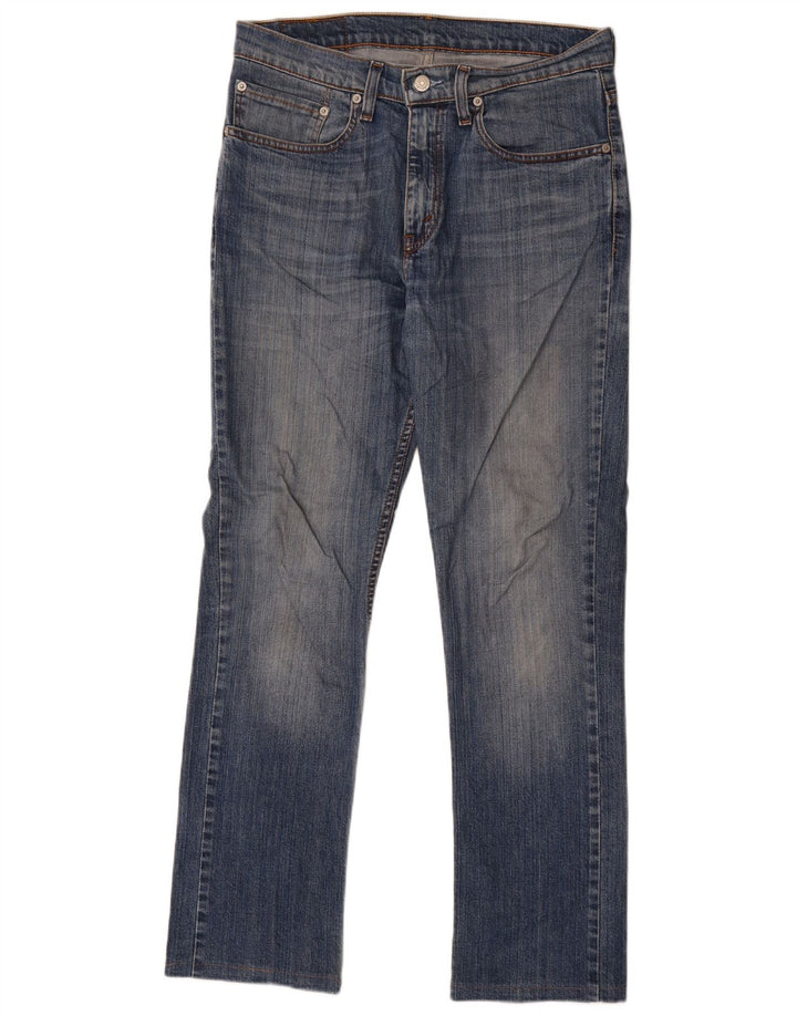 Levi's Slim Jeans til mænd W32 L30 blå bomuld