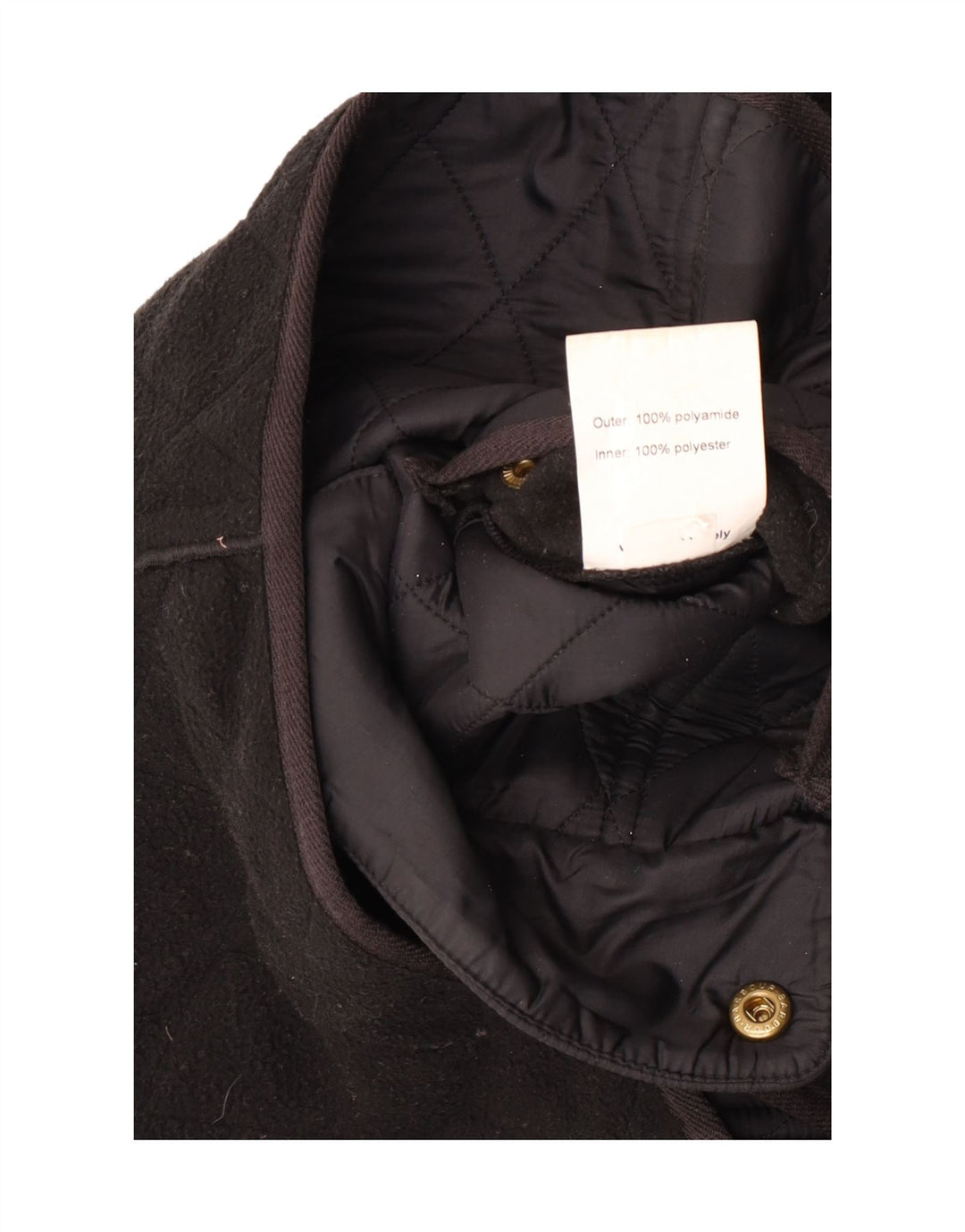 Barbour Quiltet jakke til kvinder UK 18 XL Sort polyamid