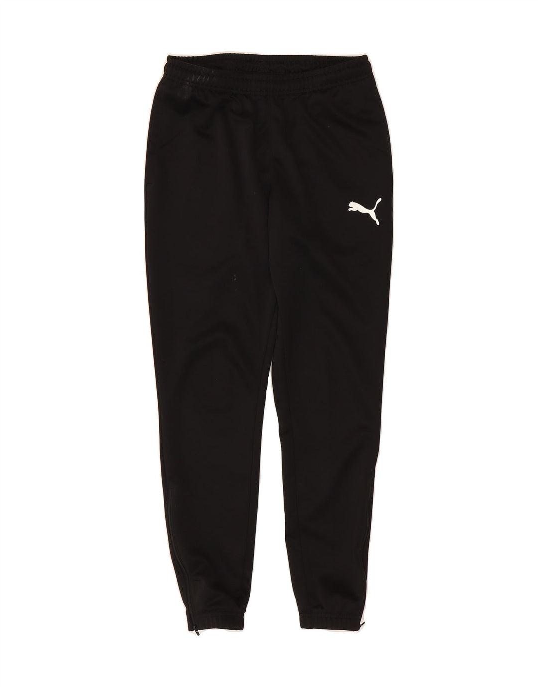 PUMA Mens Tracksuit Trousers Small Black Polyester Vintage Puma and Second-Hand Puma from Messina Hembry 