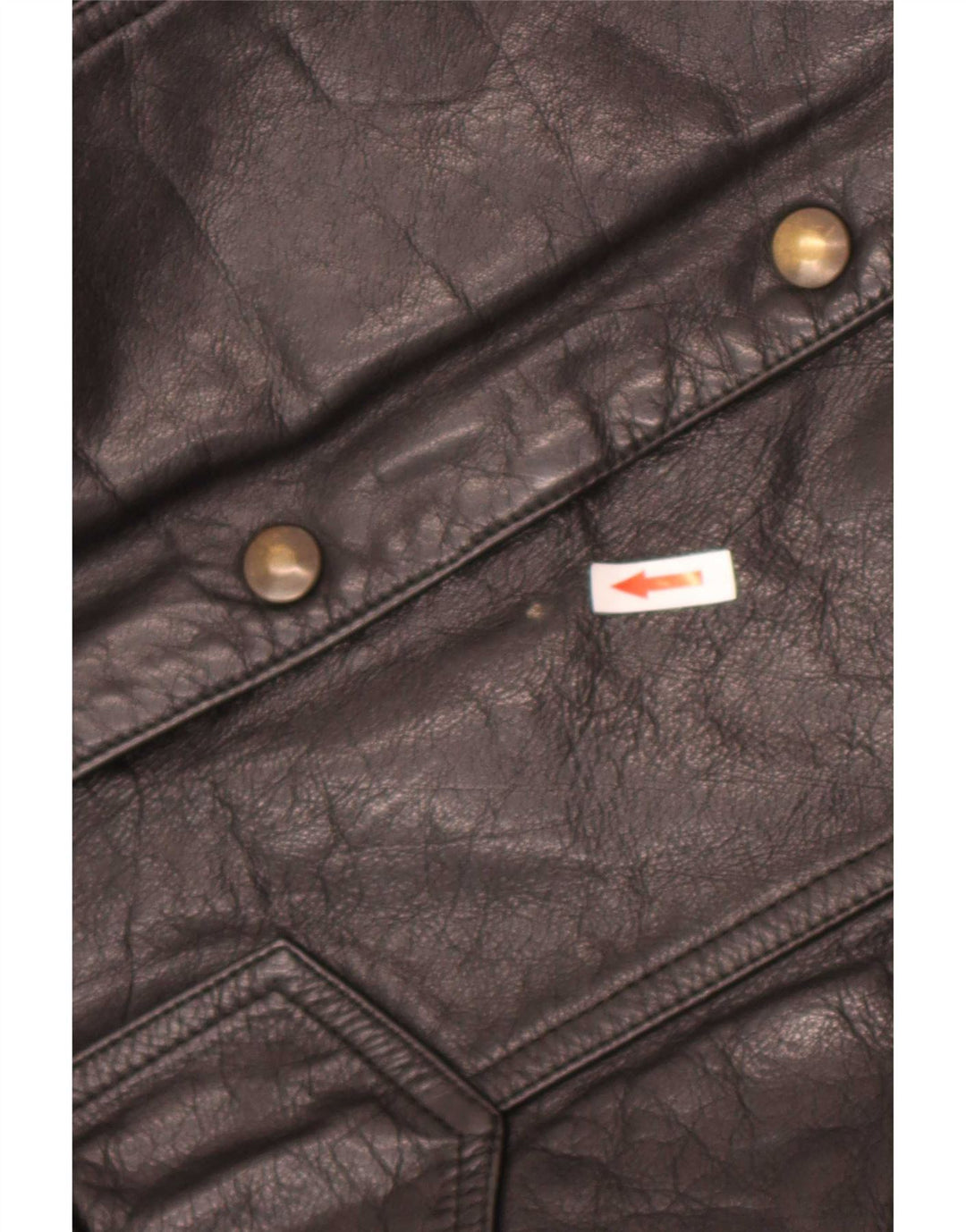 Vintage herre læderjakke UK 40 Large Black