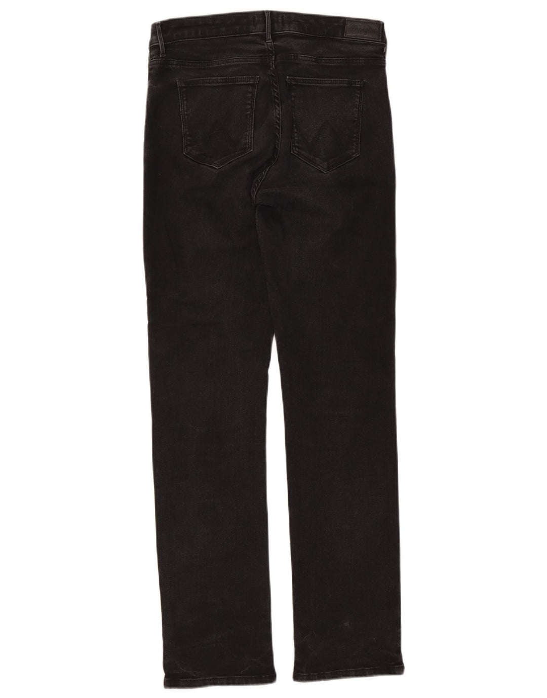 Wrangler lige jeans til kvinder W32 L32 sort bomuld