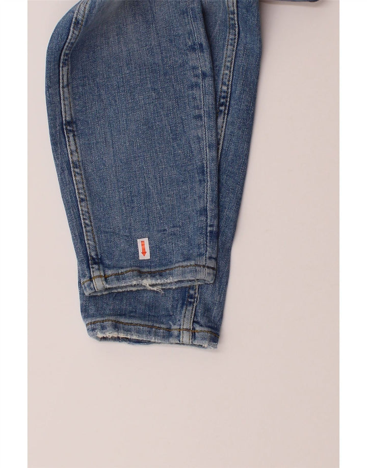 ZARA Mens Distressed Cropped Jeans EU 38 Small W30 L26 Blue Vintage Zara and Second-Hand Zara from Messina Hembry 