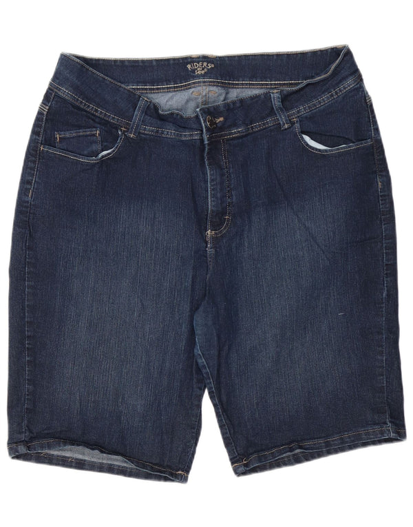 LEE Dame Riders Denim Shorts W38 XL Blå