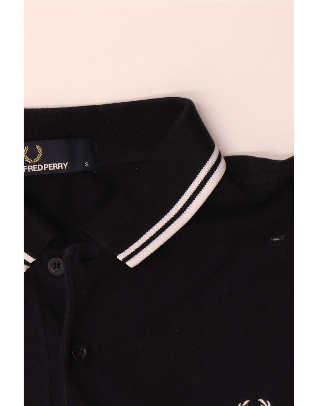 Fred Perry Herre poloskjorte lille marineblå stribet bomuld