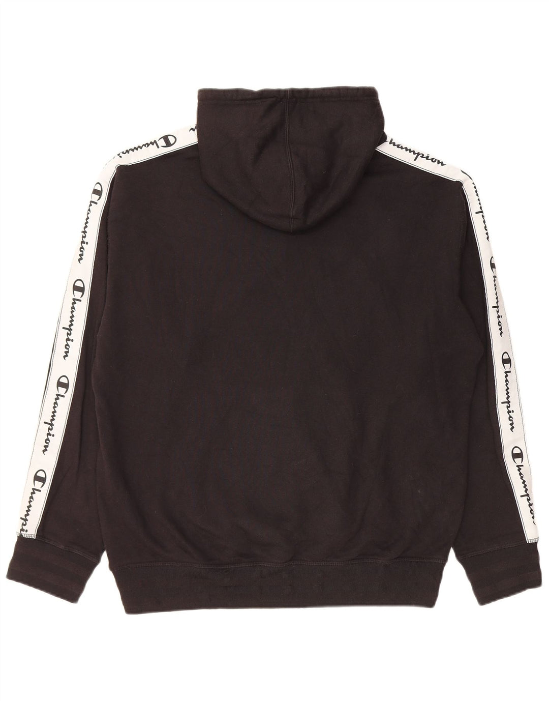 Champion Herre grafisk hættetrøje Jumper Medium Sort bomuld