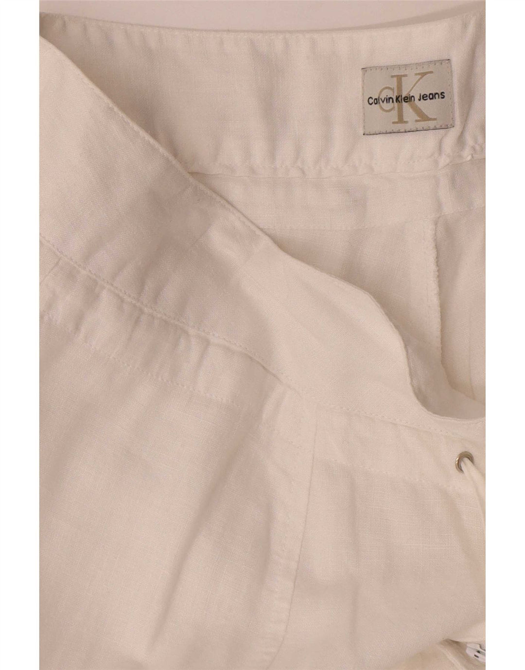 Calvin Klein Dame Cargo Bukser W36 L34 Hvide