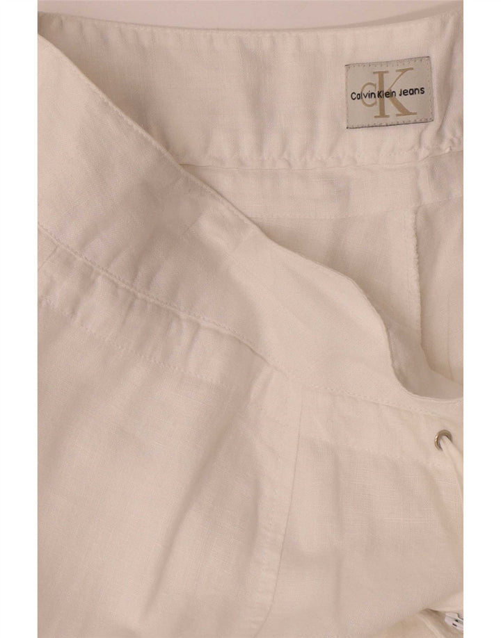 Calvin Klein Dame Cargo Bukser W36 L34 Hvide