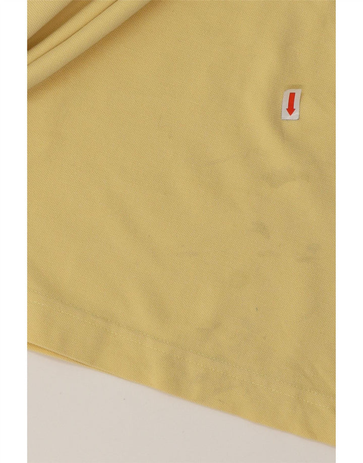 Kappa herre poloshirt stor gul bomuld