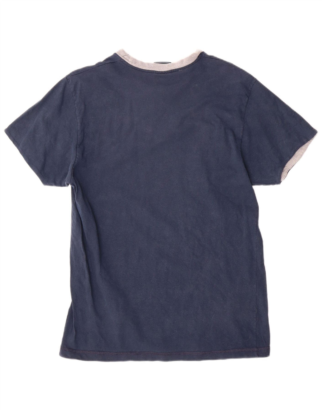 CHAMPION Herre NY Rochester Grafisk T-Shirt Top Medium Navyblå Bomuld