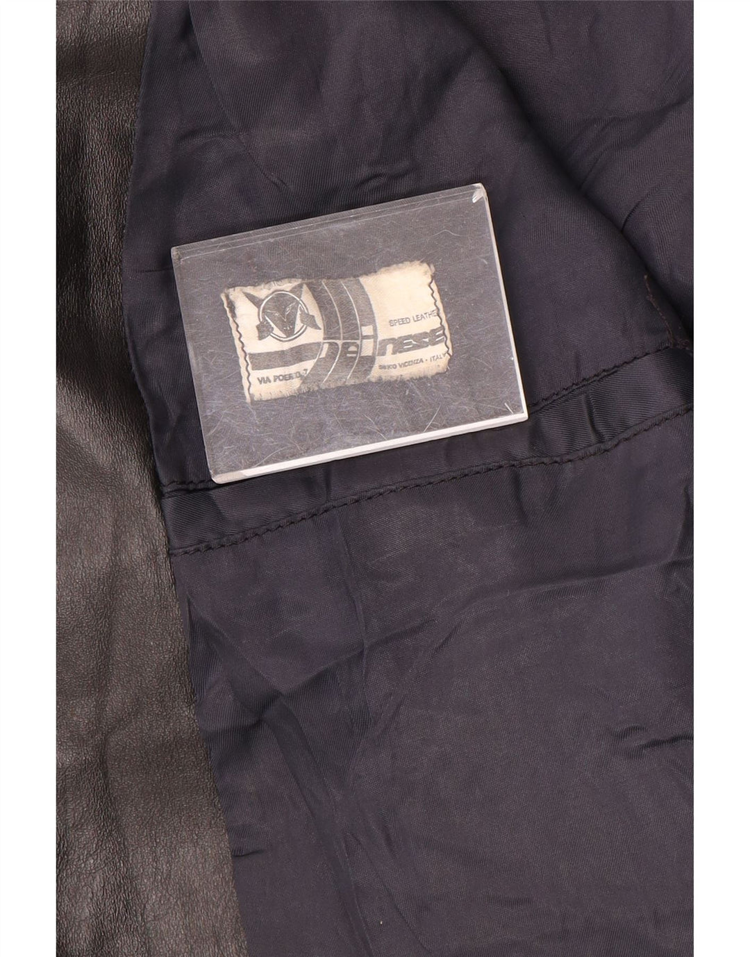 Dainese Womens Biker Læderjakke UK 14 Medium Sort Læder